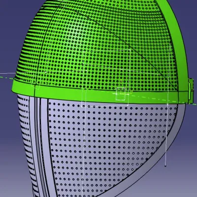 Mặt Nạ Lính Squid Game Cosplay 3D