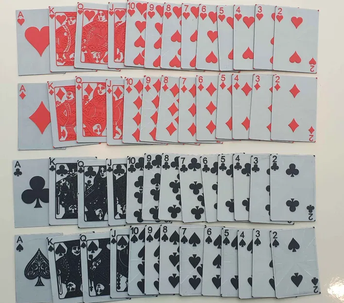Bộ bài tây Classic đủ 54 lá: AKQJT98765432 + Joker (tuỳ chọn) - Image 1