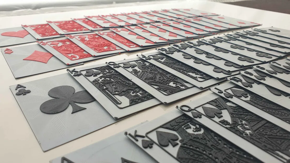 Bộ bài tây Classic đủ 54 lá: AKQJT98765432 + Joker (tuỳ chọn) - Image 2