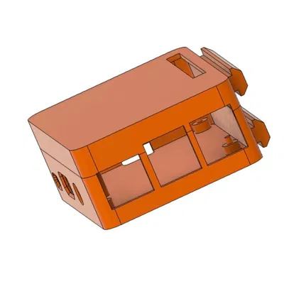 Vỏ Raspberry Pi 3b+ với extrusion rails