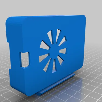 Vỏ Raspberry Pi 3b+ với extrusion rails