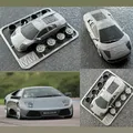 Mô Hình Lamborghini Murcielago Kit Card Tinh Xảo - In 3D - Thumbnail 1