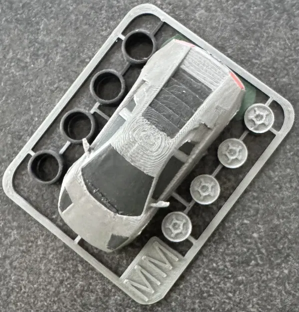 Mô Hình Lamborghini Murcielago Kit Card Tinh Xảo - In 3D - Image 4
