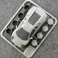 Mô Hình Lamborghini Murcielago Kit Card Tinh Xảo - In 3D - Thumbnail 4