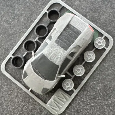 Mô Hình Lamborghini Murcielago Kit Card Tinh Xảo - In 3D
