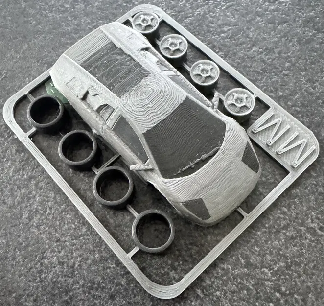 Mô Hình Lamborghini Murcielago Kit Card Tinh Xảo - In 3D - Image 11