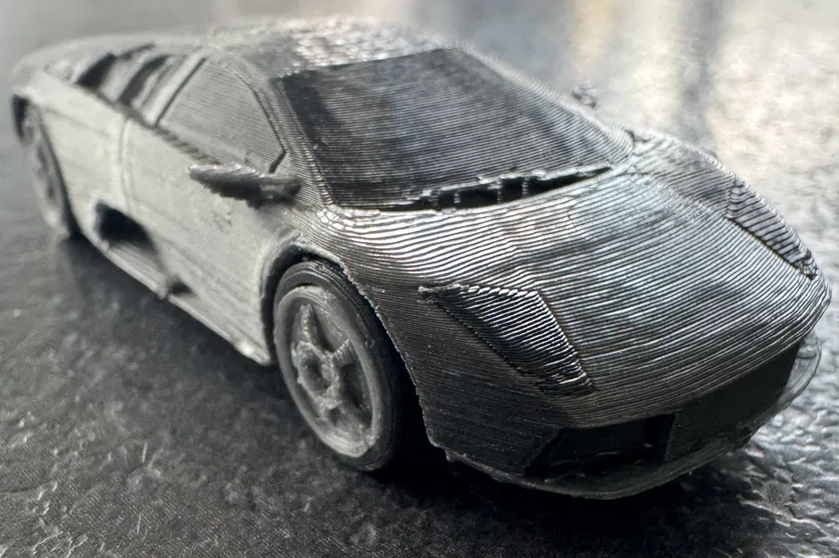 Mô Hình Lamborghini Murcielago Kit Card Tinh Xảo - In 3D - Image 13