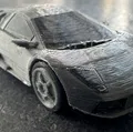 Mô Hình Lamborghini Murcielago Kit Card Tinh Xảo - In 3D - Thumbnail 13