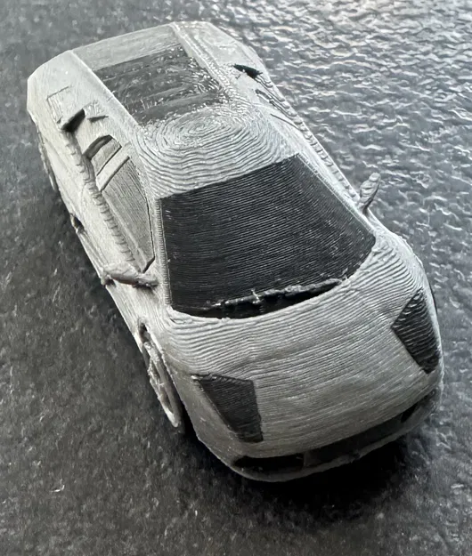 Mô Hình Lamborghini Murcielago Kit Card Tinh Xảo - In 3D - Image 14