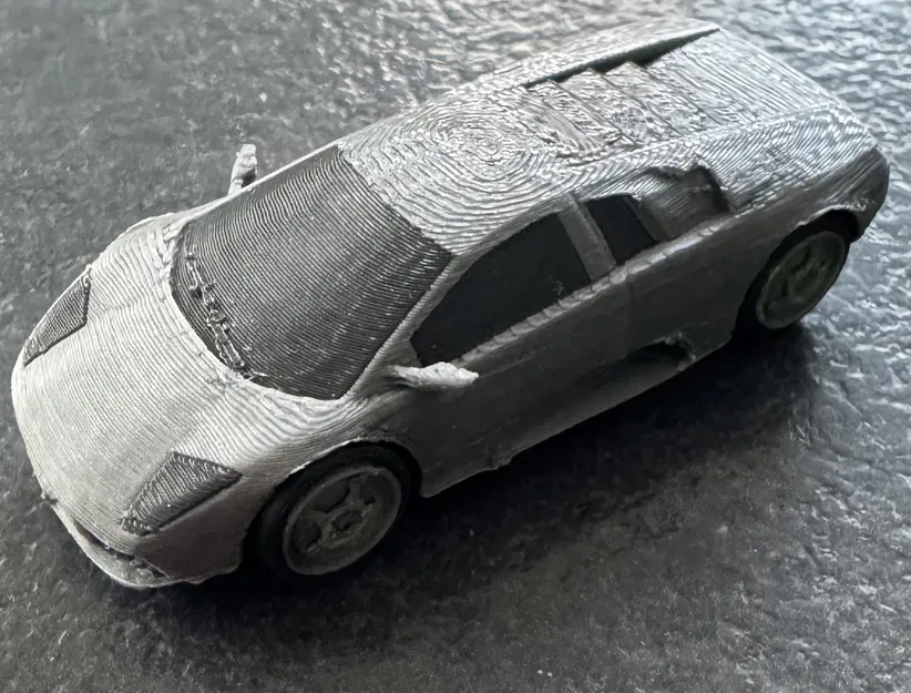 Mô Hình Lamborghini Murcielago Kit Card Tinh Xảo - In 3D - Image 15