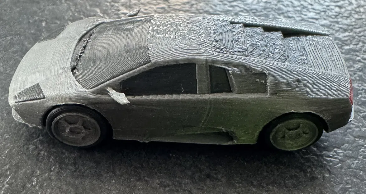 Mô Hình Lamborghini Murcielago Kit Card Tinh Xảo - In 3D - Image 16