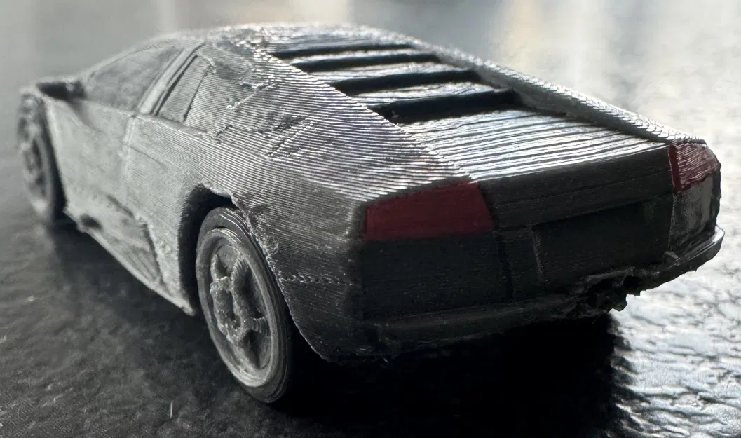 Mô Hình Lamborghini Murcielago Kit Card Tinh Xảo - In 3D - Image 18