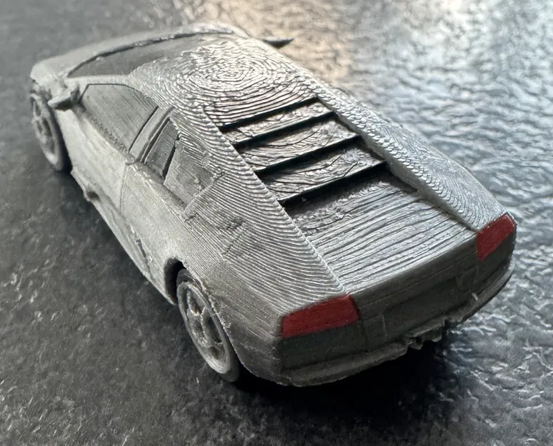 Mô Hình Lamborghini Murcielago Kit Card Tinh Xảo - In 3D - Image 21