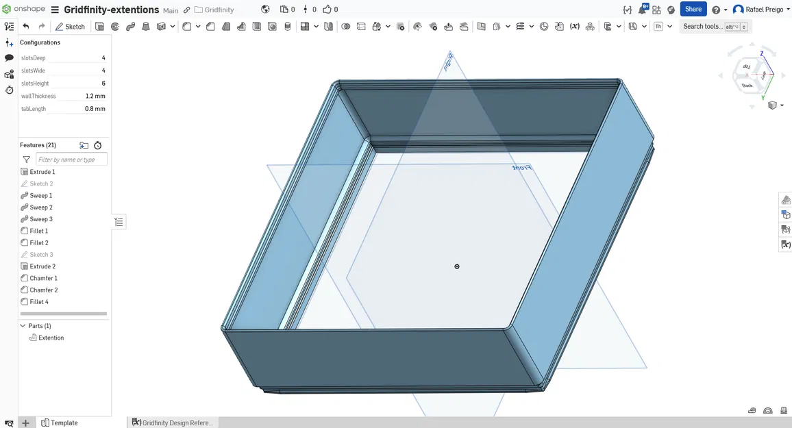 Gridfinity Bin Extentions (Nối dài khay Gridfinity) - Image 4