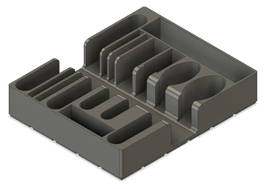 Gridfinity: Sắp xếp muỗng nĩa *Có link* - Image 2