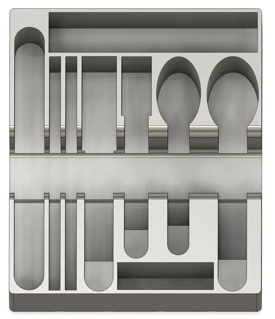 Gridfinity: Sắp xếp muỗng nĩa *Có link* - Image 3