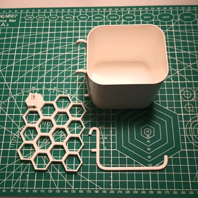 Adapter Ikea Skadis cho Honeycomb Storage Wall (HSW) 5