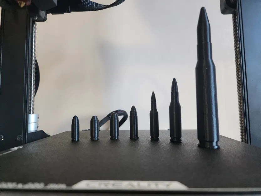 Mô Hình Đạn Dược 1:1 - Series Đạn 9mm, 5.56 & Nhiều Loại Khác - Image 1