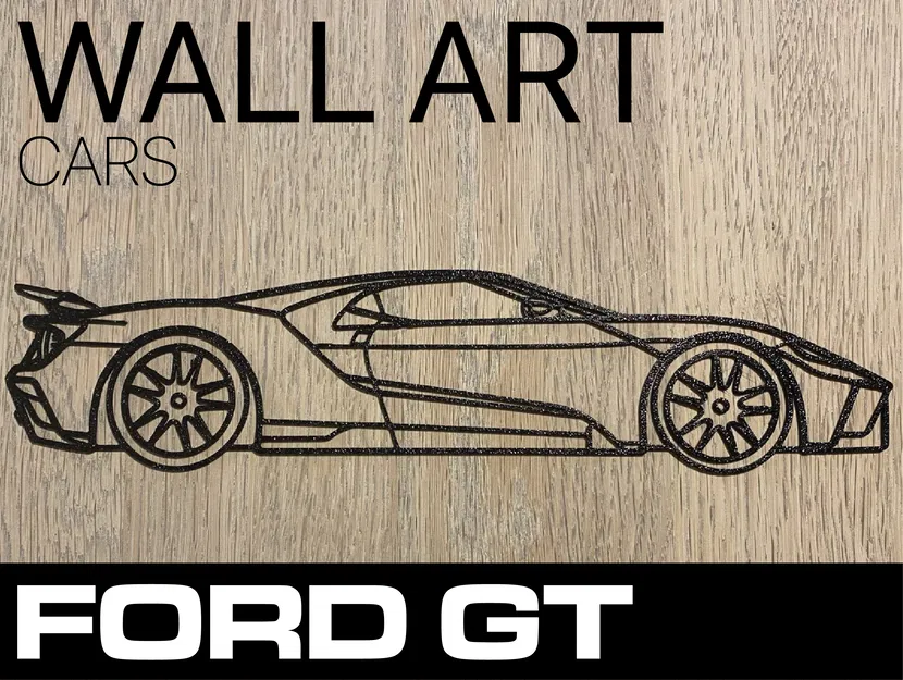 Tranh Treo Tường Siêu Xe Ford GT 2022 - Đồ Trang Trí Độc Đáo - Image 1