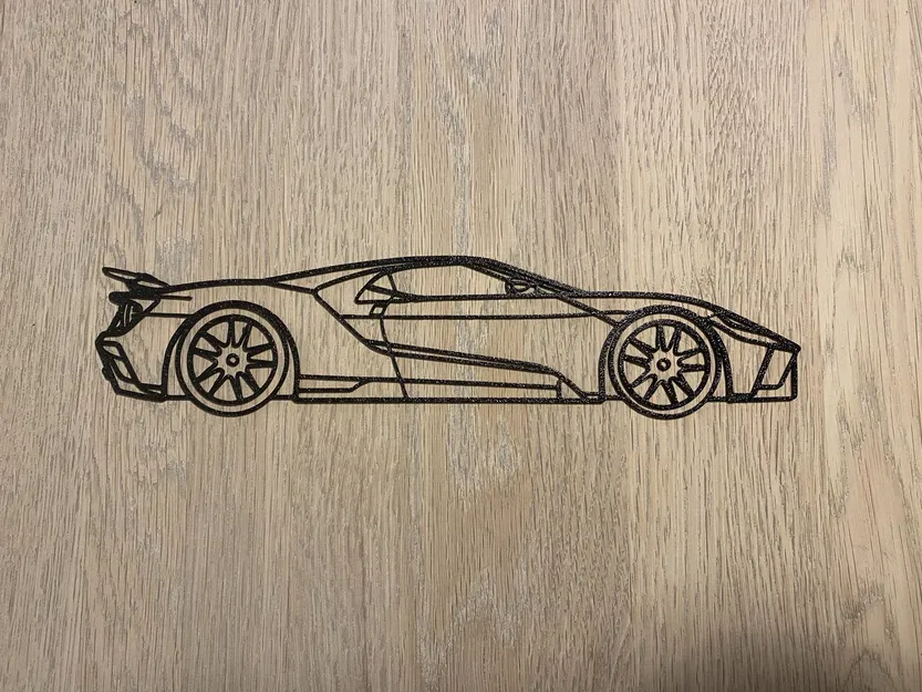 Tranh Treo Tường Siêu Xe Ford GT 2022 - Đồ Trang Trí Độc Đáo - Image 2