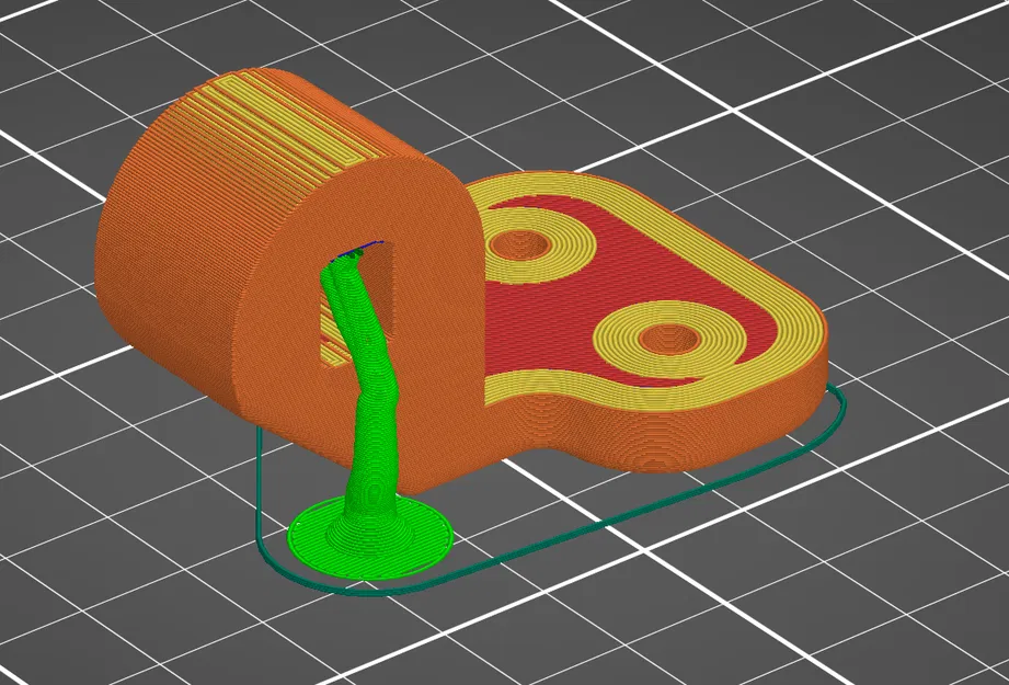 Pát bản lề bệ ngồi toilet Bemis NextStep2 (Hinge Bracket) - Image 2