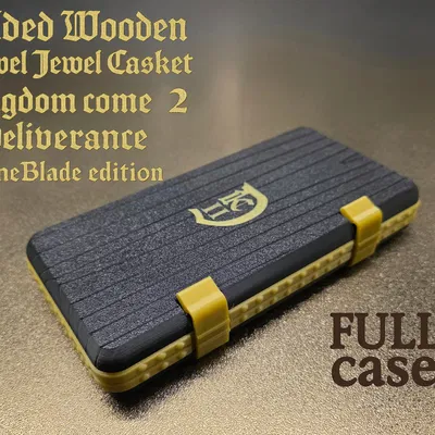 Hộp Đựng Dao Cạo OneBlade KC2D Mạ Vàng Phong Cách Cổ