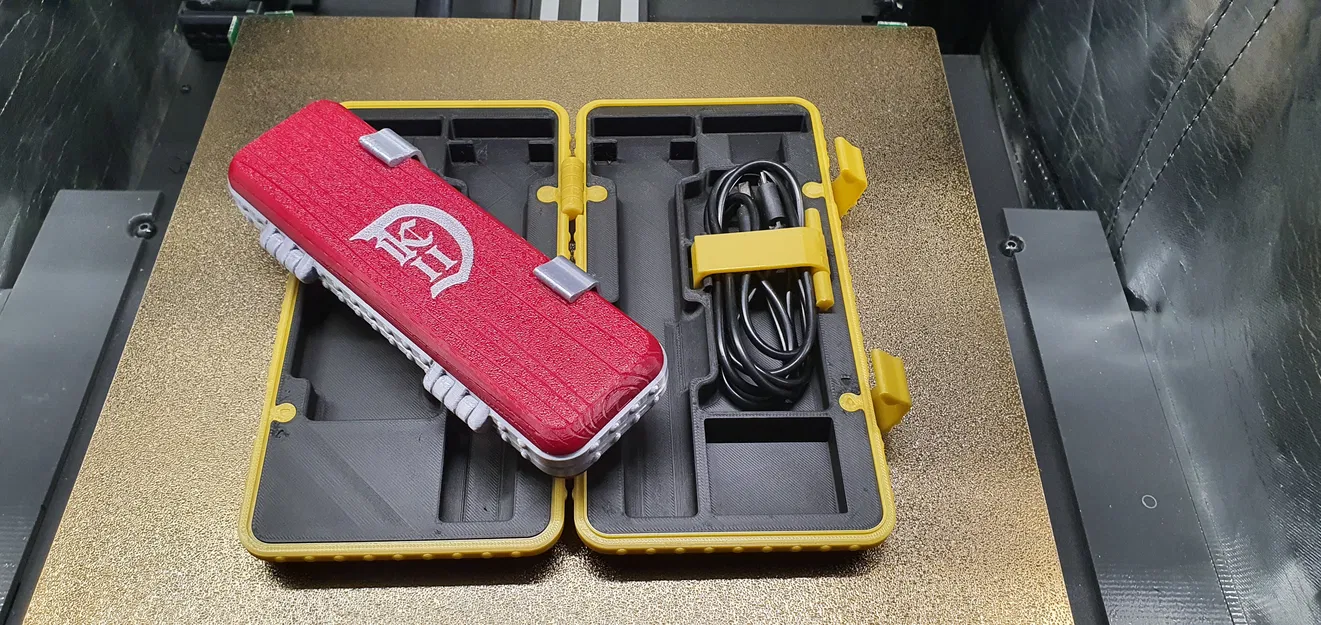 Hộp Đựng Dao Cạo OneBlade KC2D Mạ Vàng Phong Cách Cổ - Image 5