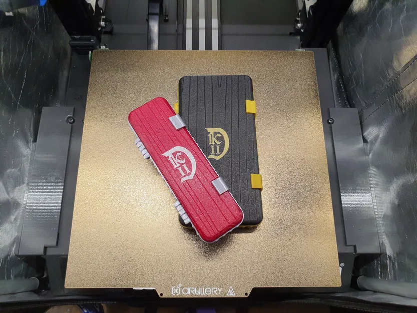 Hộp Đựng Dao Cạo OneBlade KC2D Mạ Vàng Phong Cách Cổ - Image 7