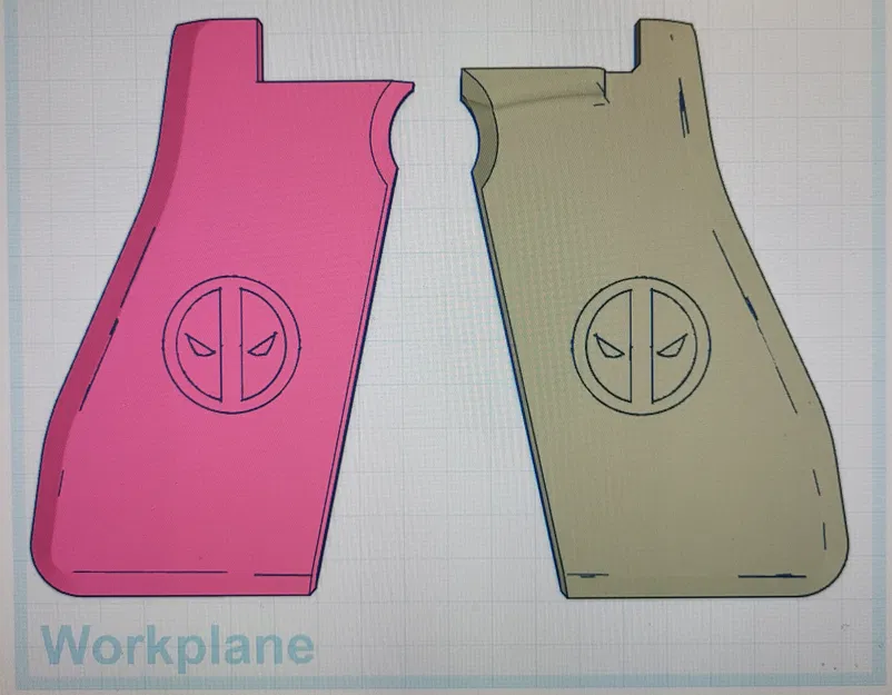 Desert Eagle .50AE (prop Desert Eagle mạ vàng kiểu Deadpool/Nicepool) - Image 2