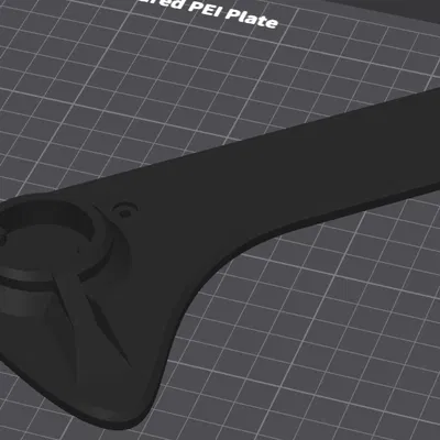 Adapter gắn hông nghiêng cho spool Creality K1C kèm moving Bowden peg