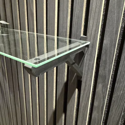 Kệ Treo Cho Acoustic Wall Panel Shelf (Dùng Kệ Kính IKEA BESTÅ)