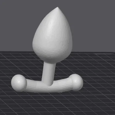 Remix Butt Plug đeo được từ Adult Toys (Thingaverse) - bản thu nhỏ