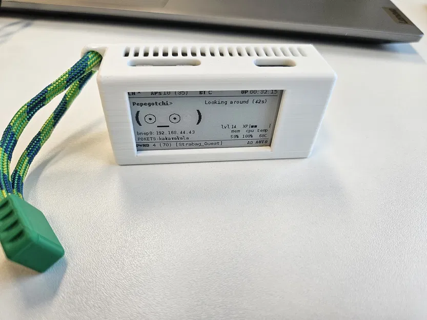 Slim Pwnagotchi + UPS Lite Case (Case mỏng cho Waveshare V4 + UPS Lite) - Image 1