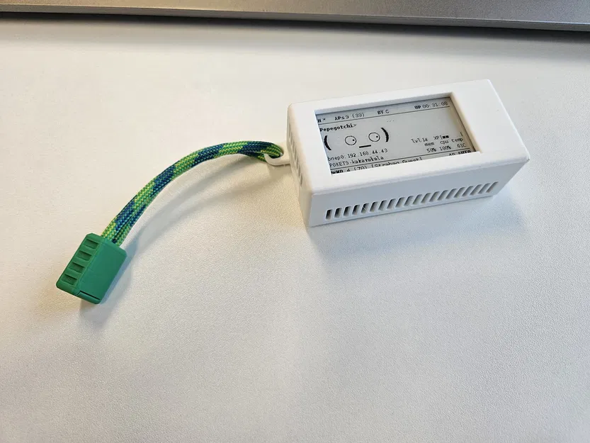 Slim Pwnagotchi + UPS Lite Case (Case mỏng cho Waveshare V4 + UPS Lite) - Image 2