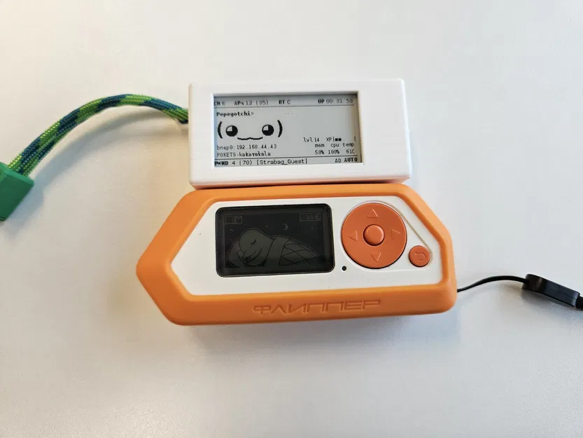 Slim Pwnagotchi + UPS Lite Case (Case mỏng cho Waveshare V4 + UPS Lite) - Image 5