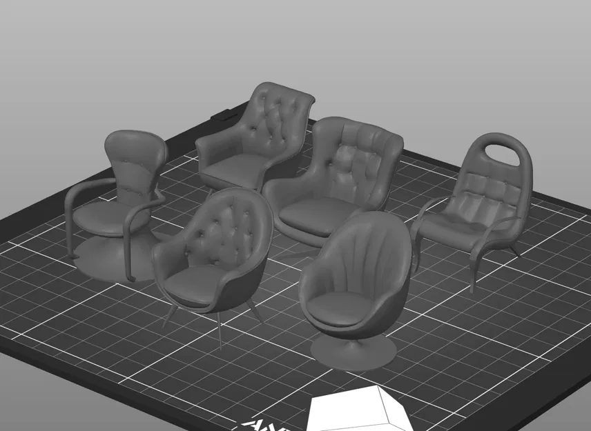 Ghế Nhà Búp Bê (Doll House Chairs) - Image 1