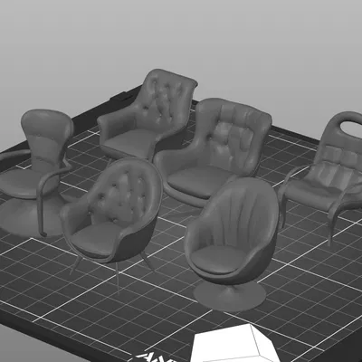 Ghế Nhà Búp Bê (Doll House Chairs)