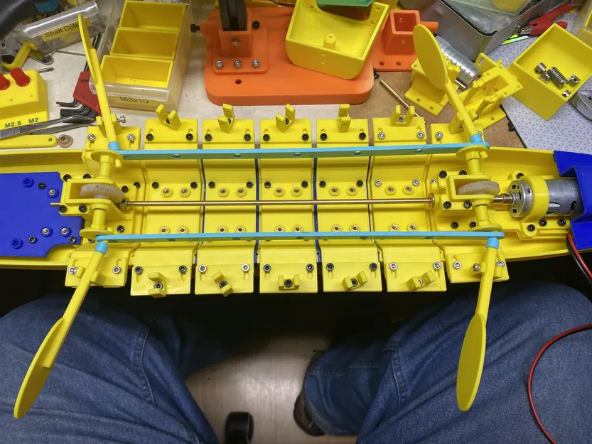 Thuyền Chèo Máy Module (Modular Motorised Rowboat) - Image 4