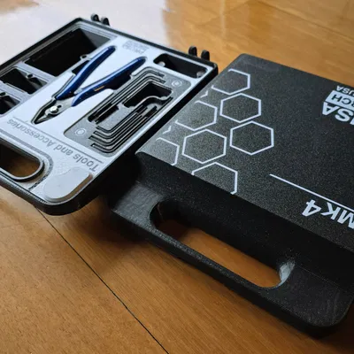 Hộp đựng dụng cụ & phụ kiện Prusa cho Mk4 (Prusa Tools and Accessories Box for Mk4)