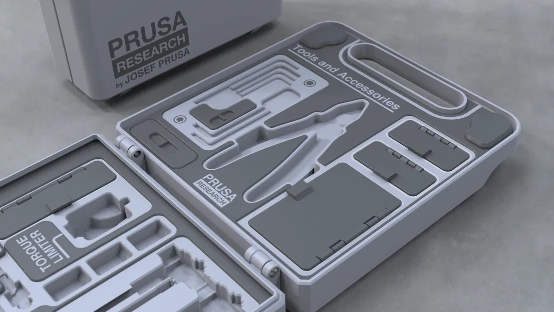 Hộp đựng dụng cụ & phụ kiện Prusa cho Mk4 (Prusa Tools and Accessories Box for Mk4) - Image 6