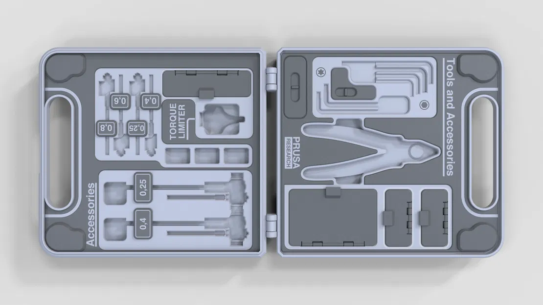 Hộp đựng dụng cụ & phụ kiện Prusa cho Mk4 (Prusa Tools and Accessories Box for Mk4) - Image 7