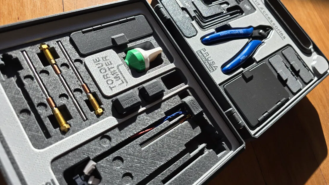 Hộp đựng dụng cụ & phụ kiện Prusa cho Mk4 (Prusa Tools and Accessories Box for Mk4) - Image 11