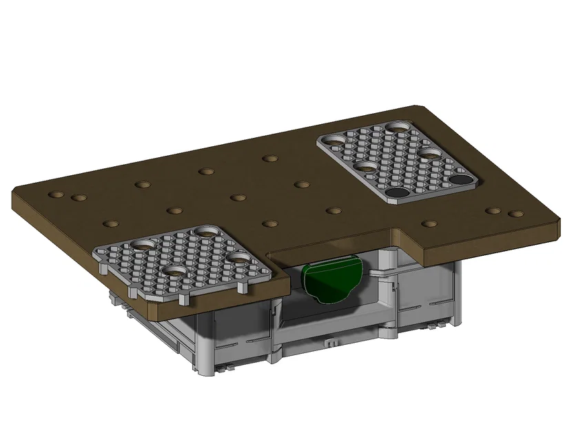 Routing Jig DIY MFT 20mm – Bộ jig làm mặt bàn tương thích Festool MFT - Image 3
