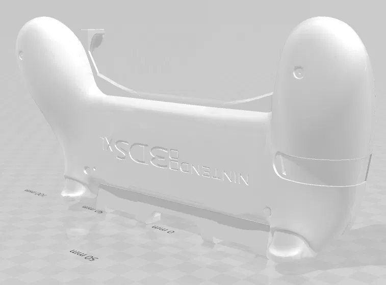 Ốp grip cho 3DS XL bản gốc, tay cầm kiểu PS4 - Image 6