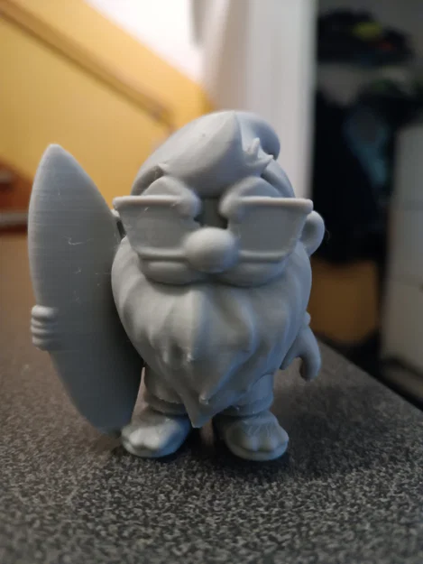 Chú Lùn Lướt Sóng Mùa Hè - Tượng Trang Trí 3D Độc Đáo - Image 1