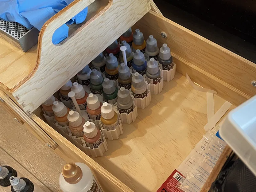 Hệ Modular Vallejo Paint Color Stand/Holder (25 mm) - Image 2