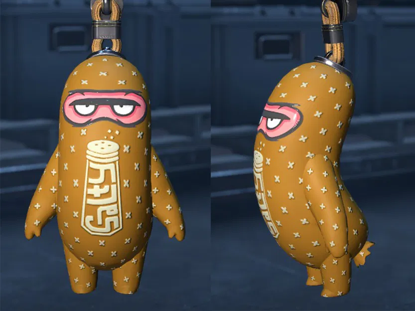 Móc Khóa Xúc Xích Muối CS:GO - Phụ Kiện Độc Đáo Cho Game Thủ - Image 1