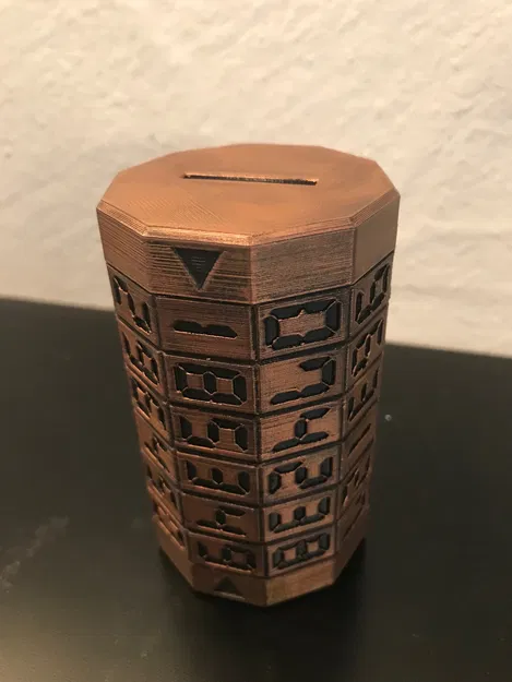 CODE CRYPTEX nhiều biến thể (6 vòng số, tuỳ chọn MAZE & money box) - Image 2