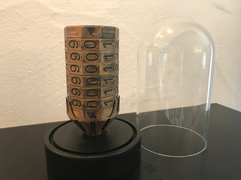 CODE CRYPTEX nhiều biến thể (6 vòng số, tuỳ chọn MAZE & money box) - Image 4