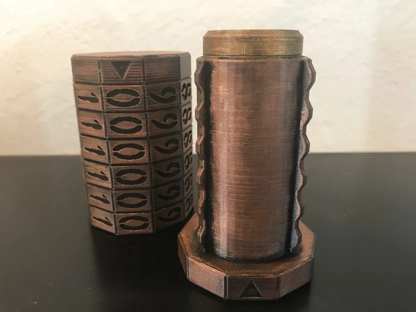 CODE CRYPTEX nhiều biến thể (6 vòng số, tuỳ chọn MAZE & money box) - Image 5